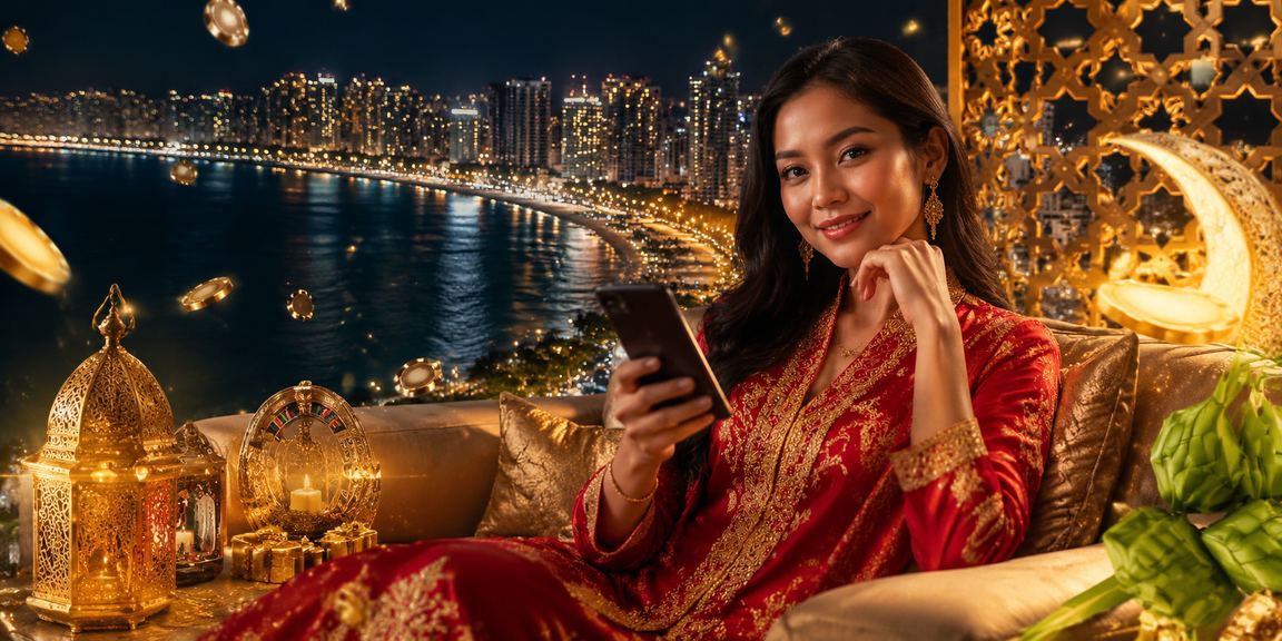 Pemain baccarat di Pulau Pinang menikmati permainan kasino semasa perayaan